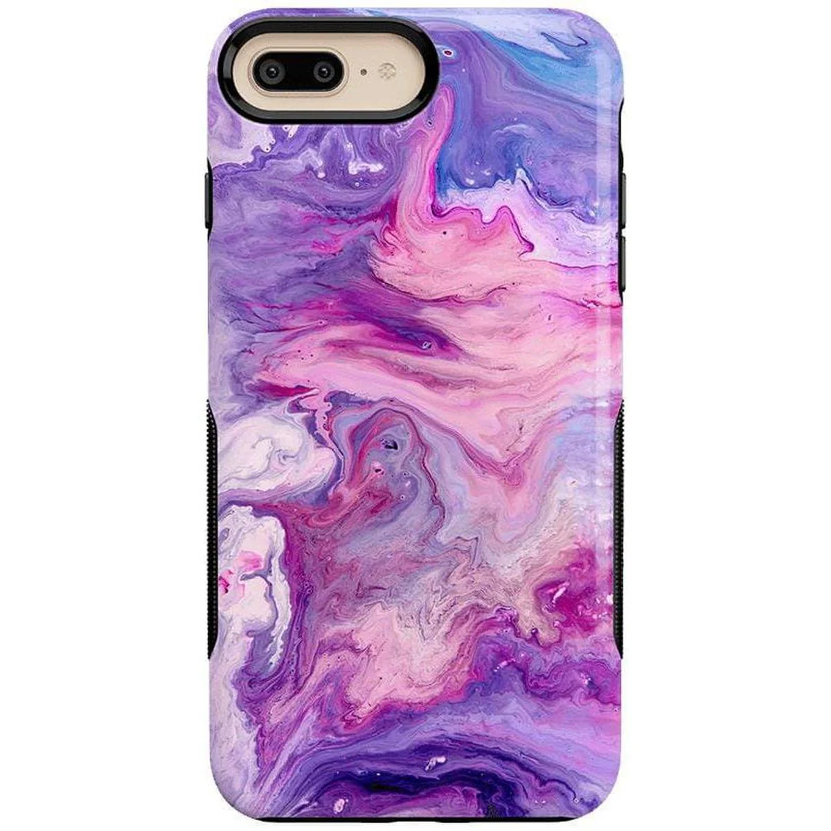 Tie Dying Over You | Purple Marble iPhone Case - Image 56