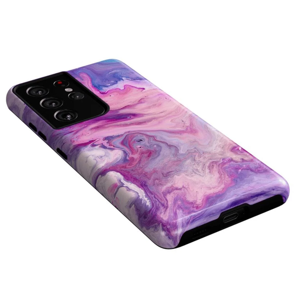Tie Dying Over You | Purple Marble Samsung Case - Image 30