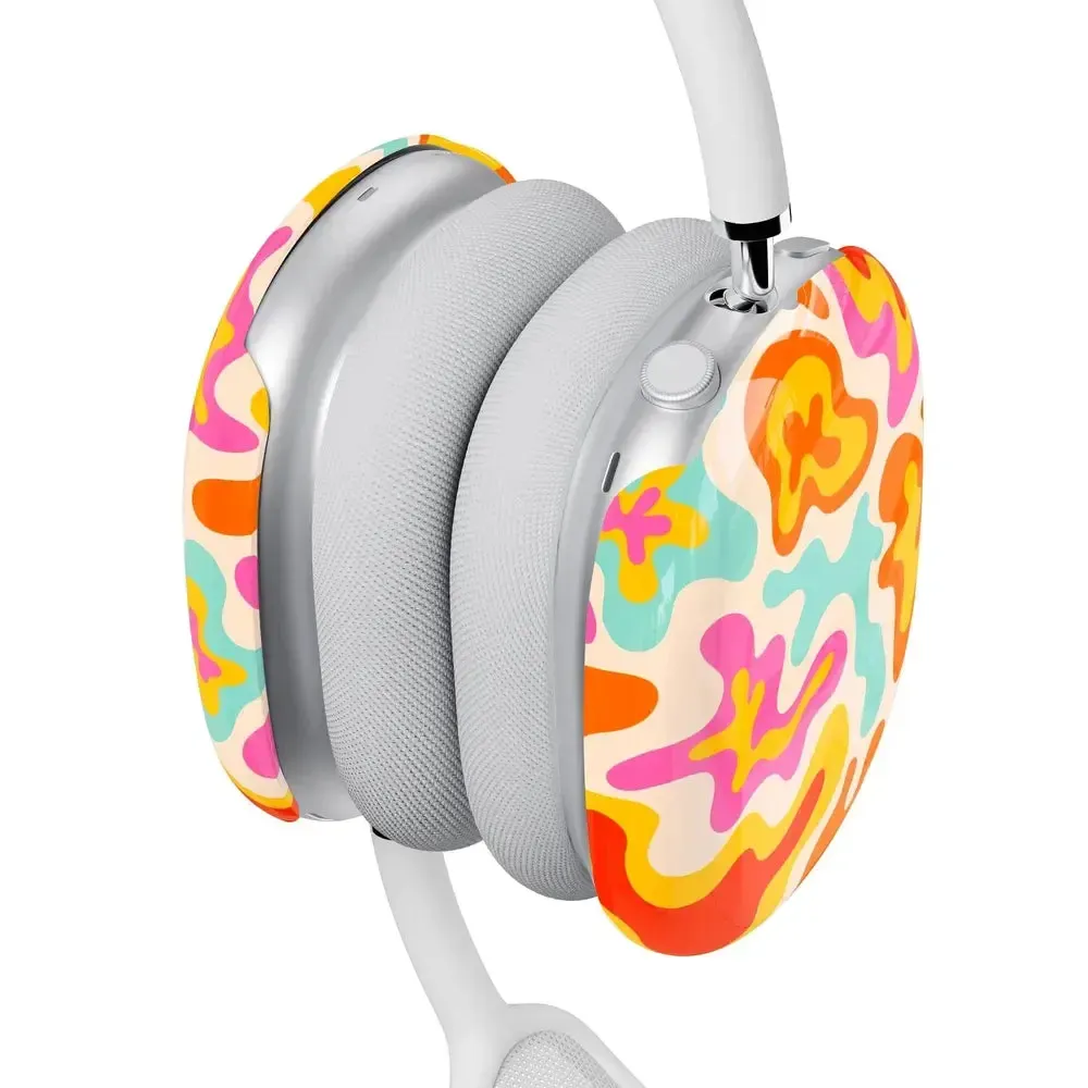 Tropical Color Splash | Abstract Retro AirPods Max Case - Image 7