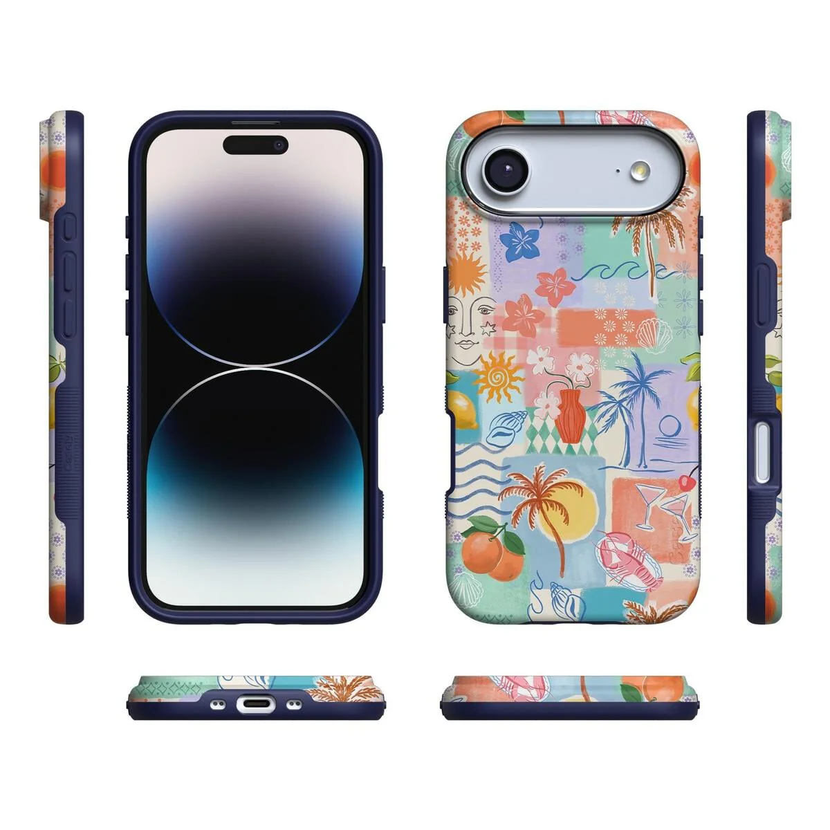 Tropical Heat | Beachy Collage Case - Image 118