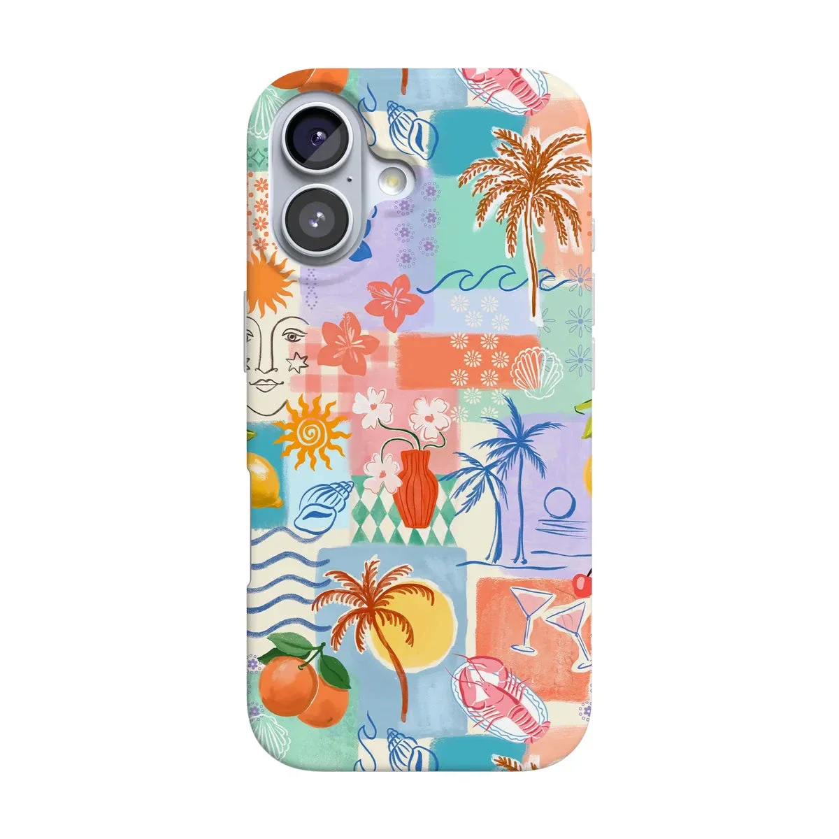 Tropical Heat | Beachy Collage Case - Image 135
