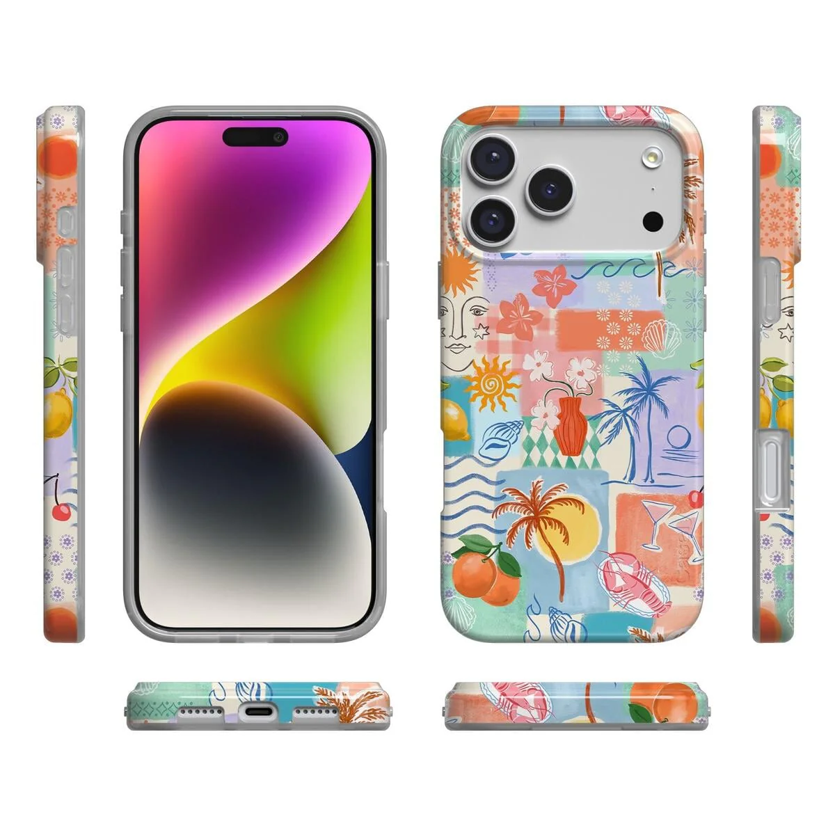 Tropical Heat | Beachy Collage Case - Image 22