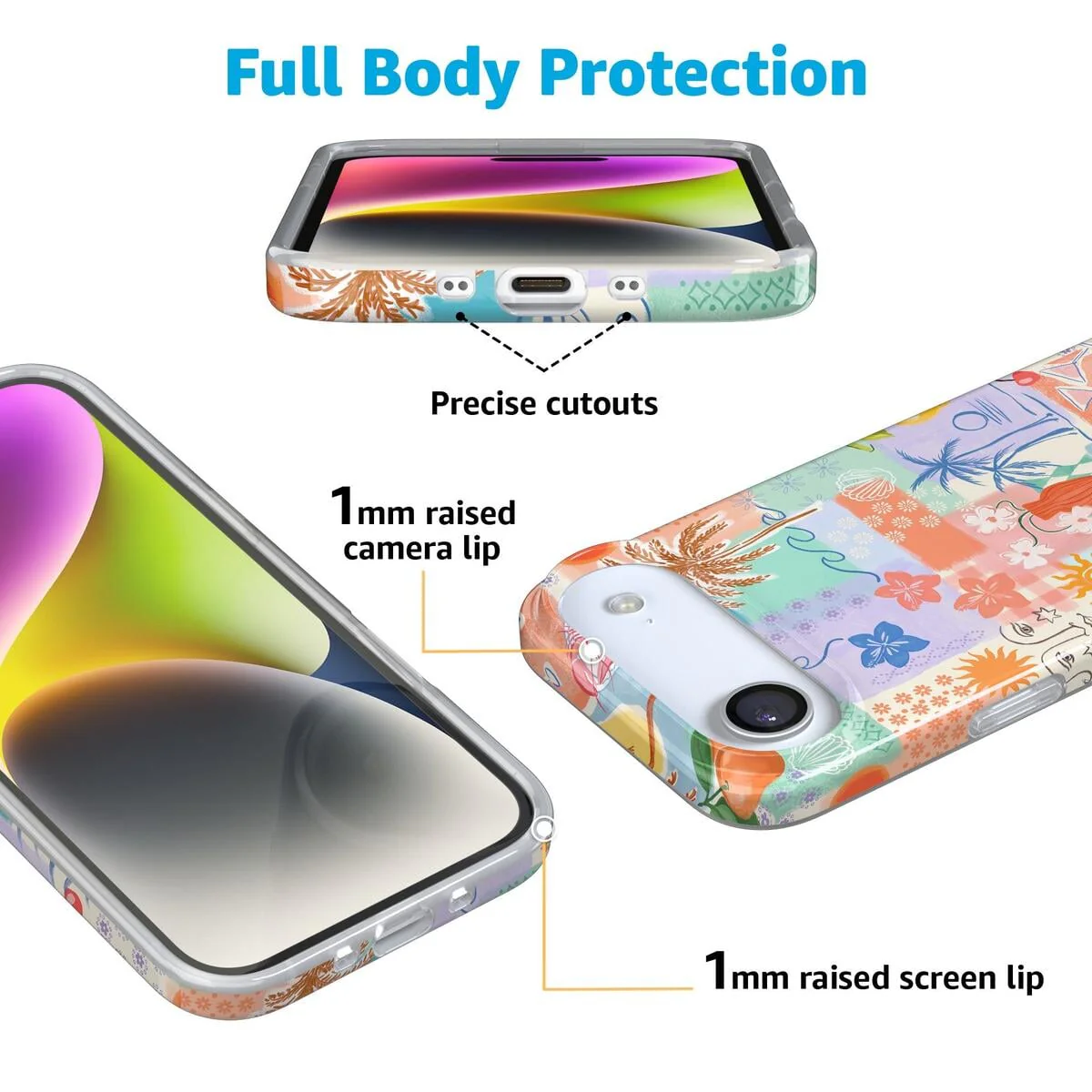 Tropical Heat | Beachy Collage Case - Image 30