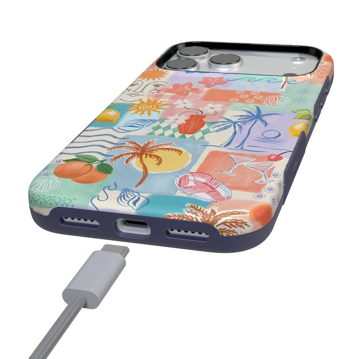 Tropical Heat | Beachy Collage Case - Image 9