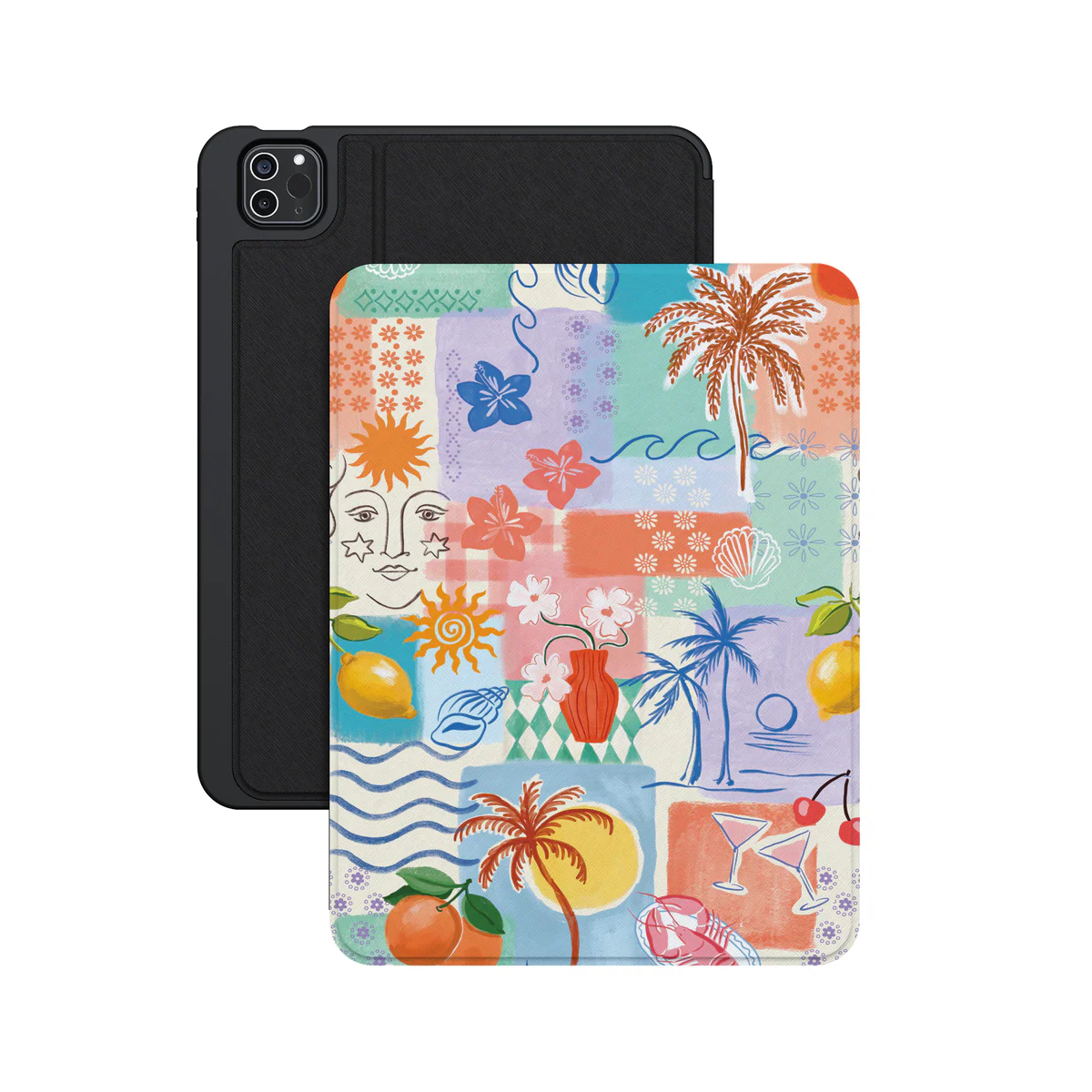 Tropical Heat | Beachy Collage iPad Case - Image 17