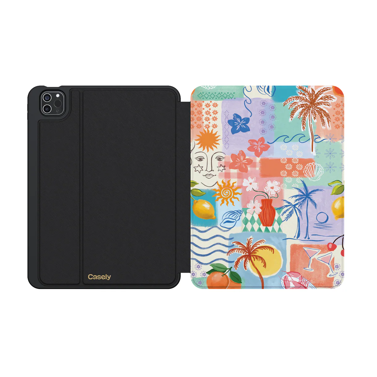Tropical Heat | Beachy Collage iPad Case - Image 23