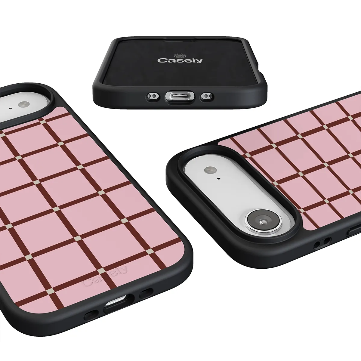 Uptown Gridlock | Pink Checkerboard Case - Image 190