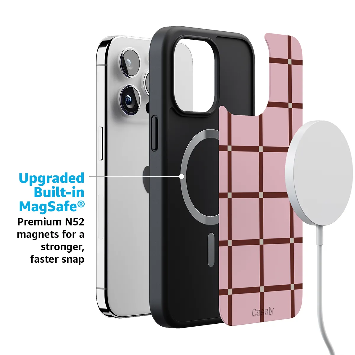 Uptown Gridlock | Pink Checkerboard Case - Image 211