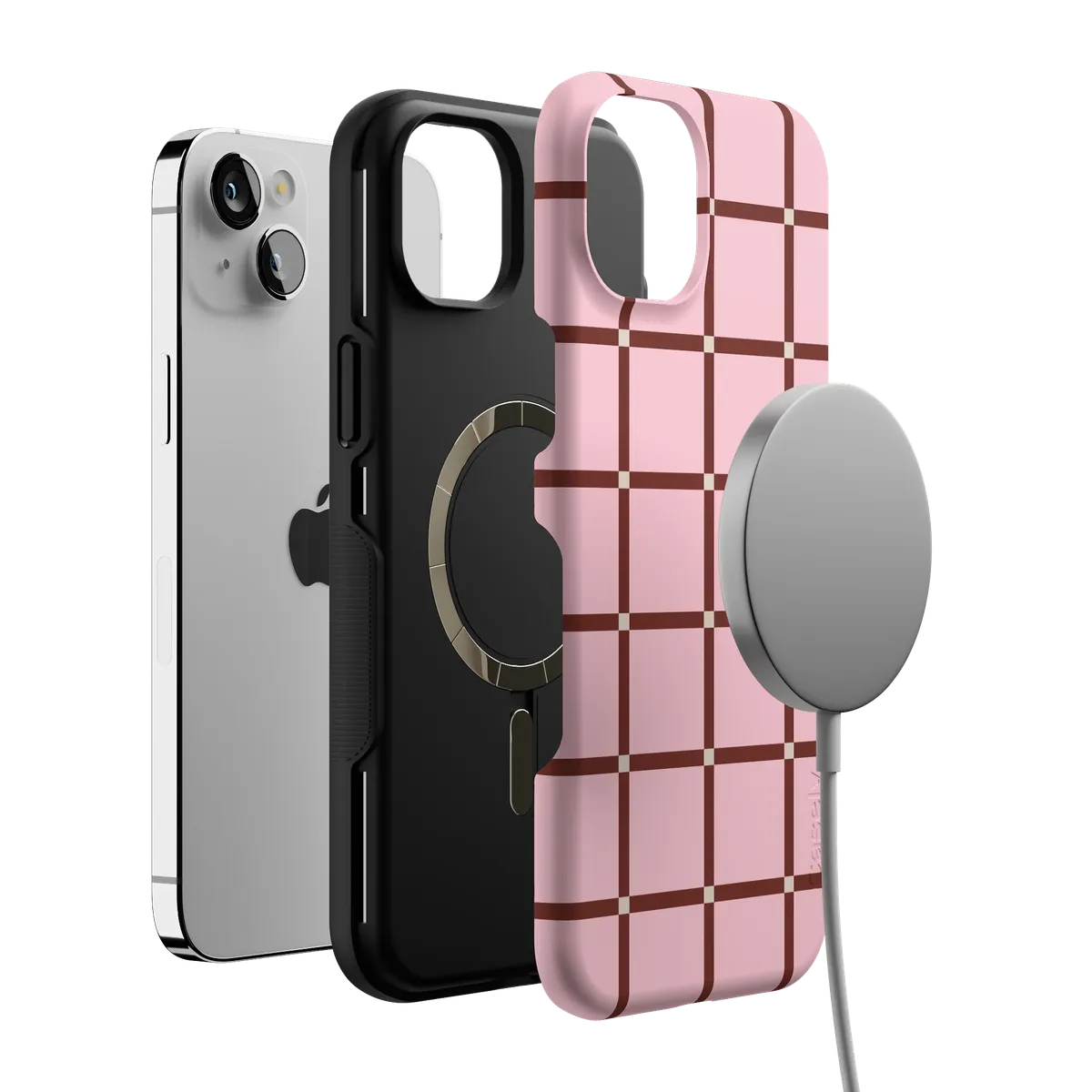 Uptown Gridlock | Pink Checkerboard Case - Image 58