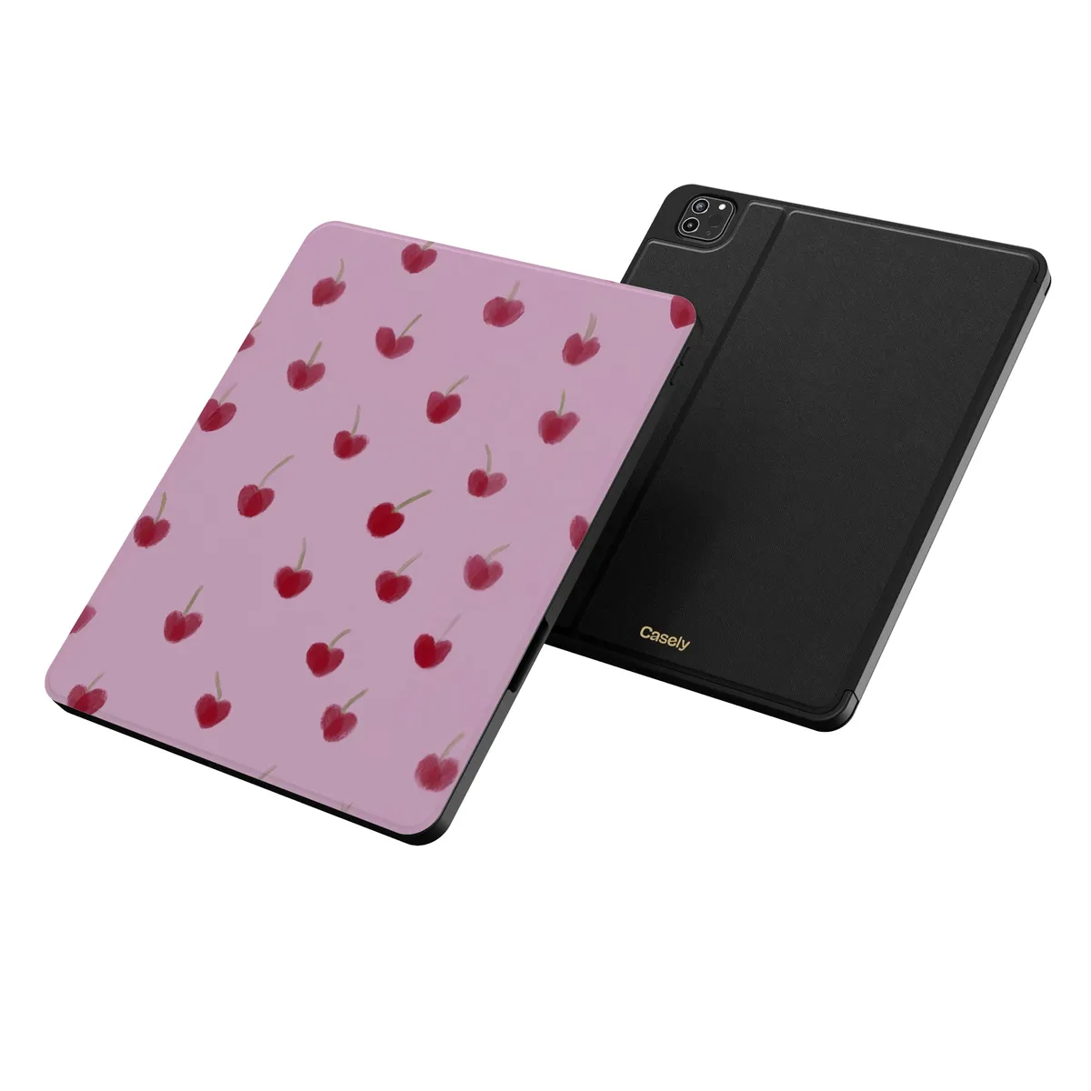 Very Cherry | Painted Cherries iPad Case - Image 2