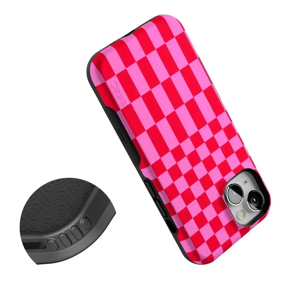 Vibe Check | Pink Checkerboard Case - Image 117