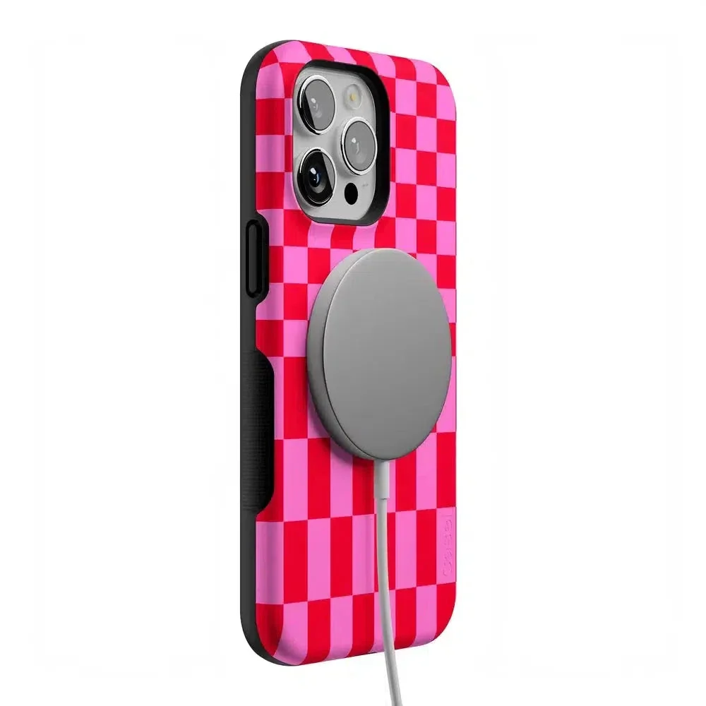 Vibe Check | Pink Checkerboard Case - Image 142