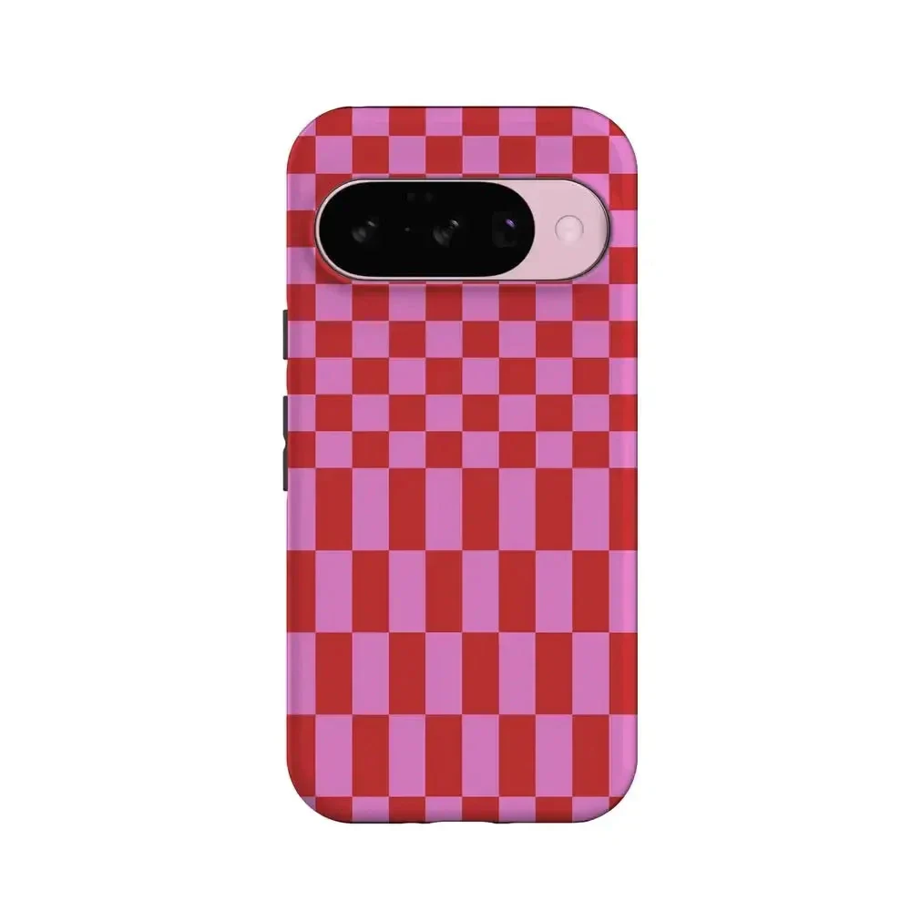 Vibe Check | Pink Checkerboard Case - Image 154