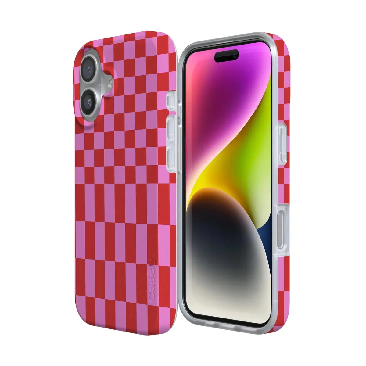 Vibe Check | Pink Checkerboard Case - Image 175