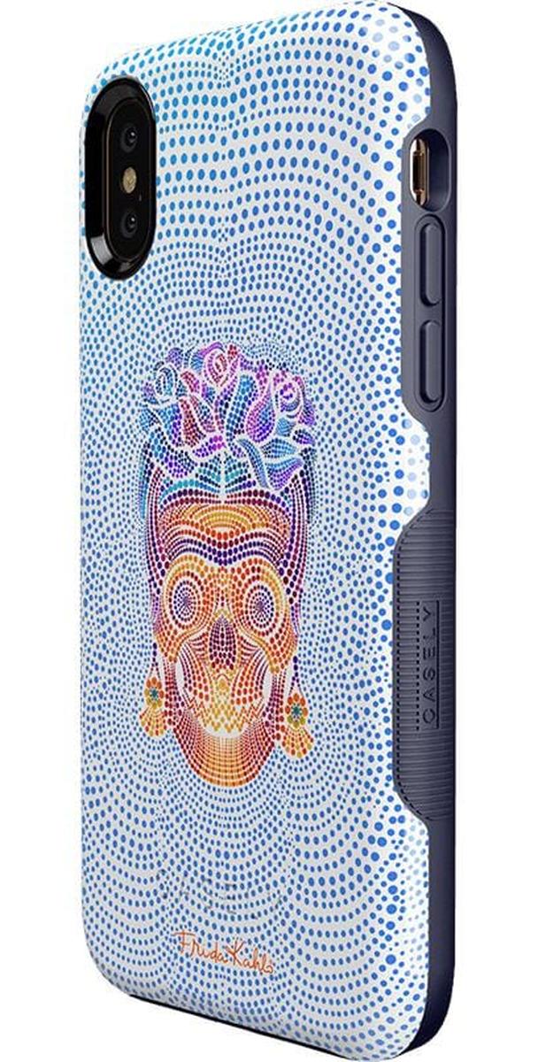 Vida y Muerte | Frida Kahlo Dotted Skull Case - Image 75