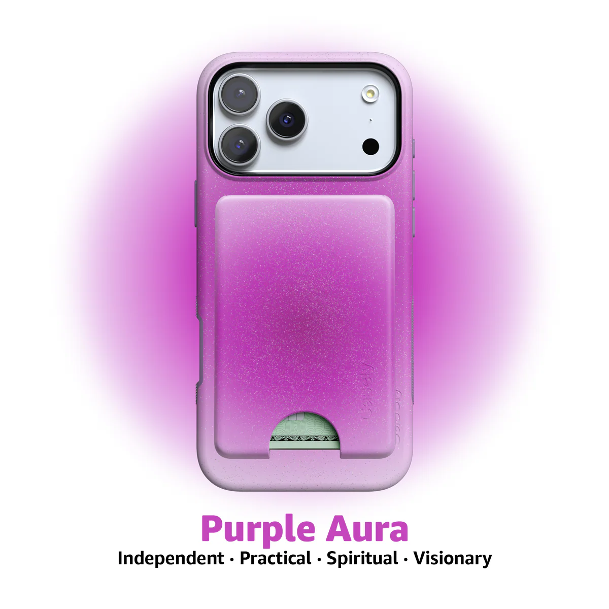 Violet Soul | Purple Aura MagWallet - Image 2
