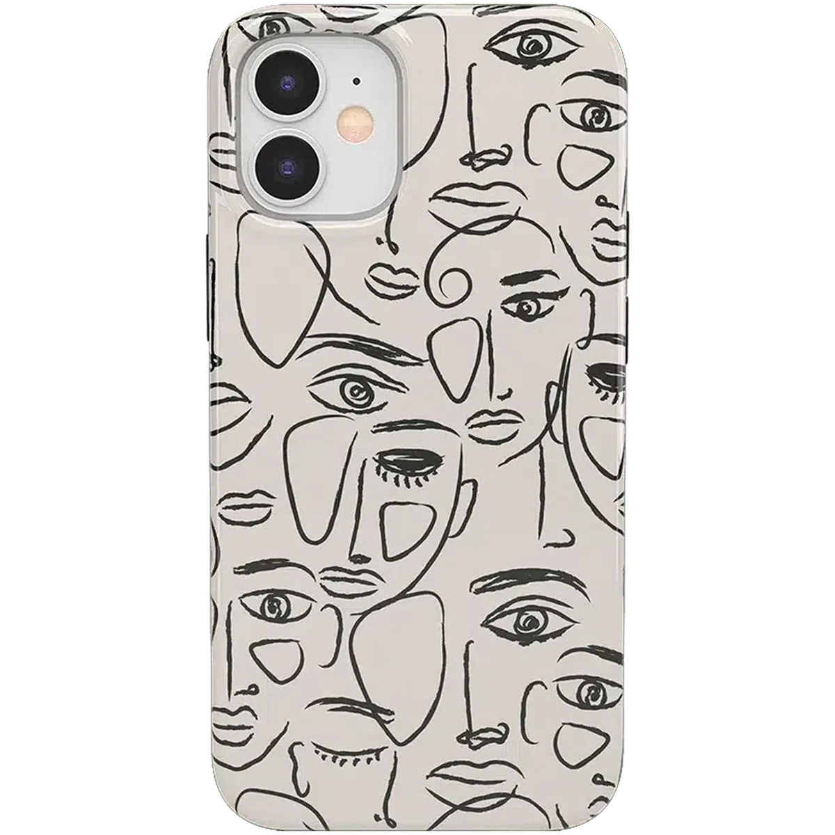 We're All Human | Minimal Face Art Case - Image 10