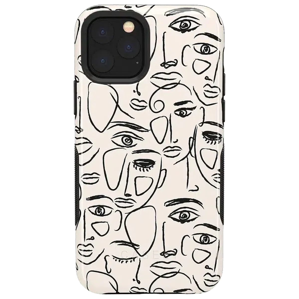 We're All Human | Minimal Face Art Case - Image 45