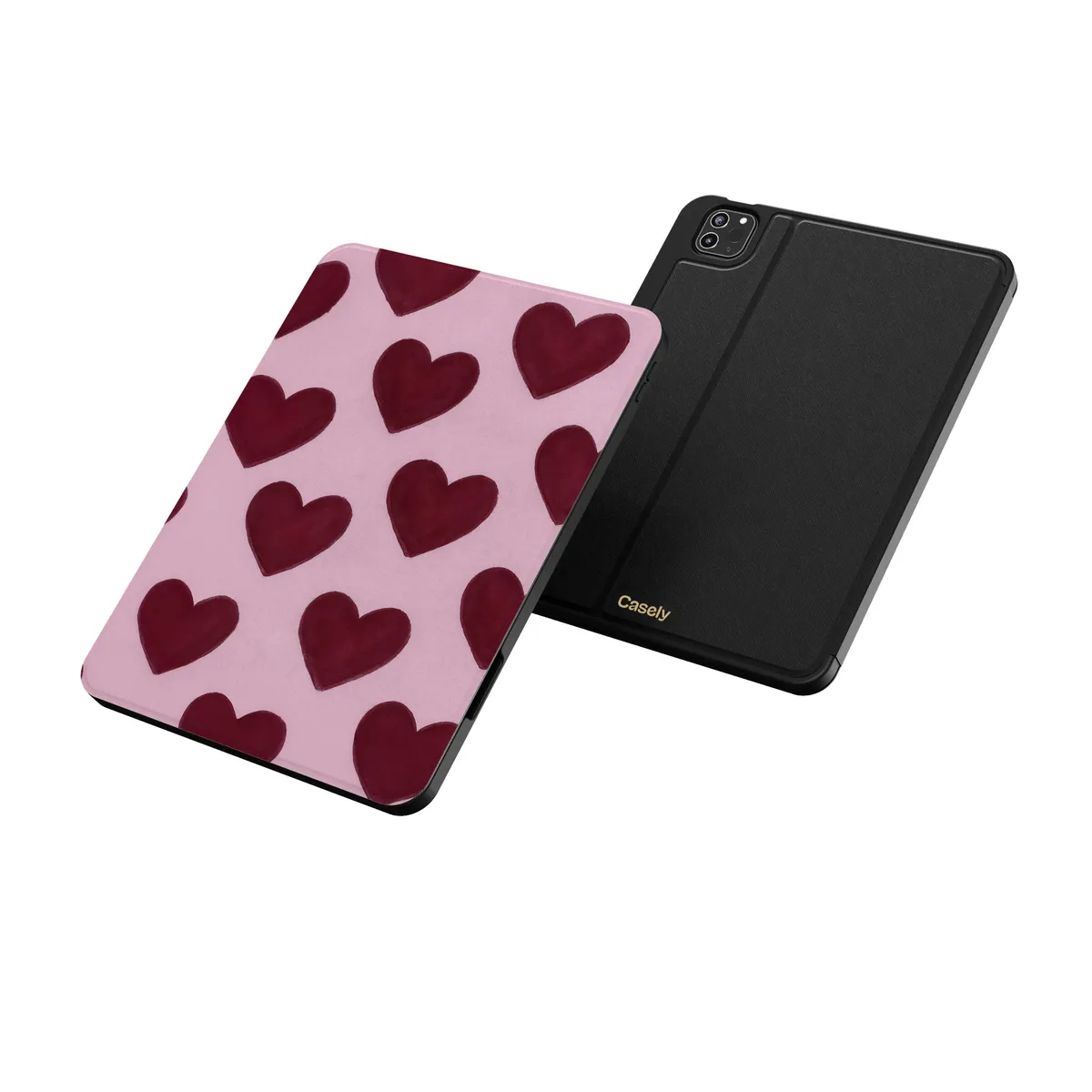 Whole Lotta Love | Plum Hearts iPad Case - Image 18
