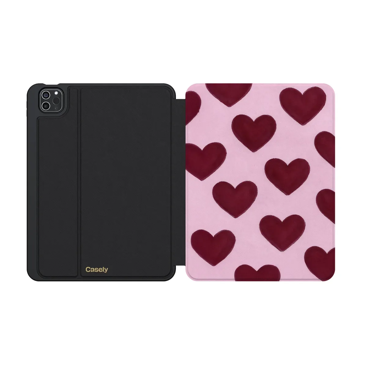 Whole Lotta Love | Plum Hearts iPad Case - Image 23