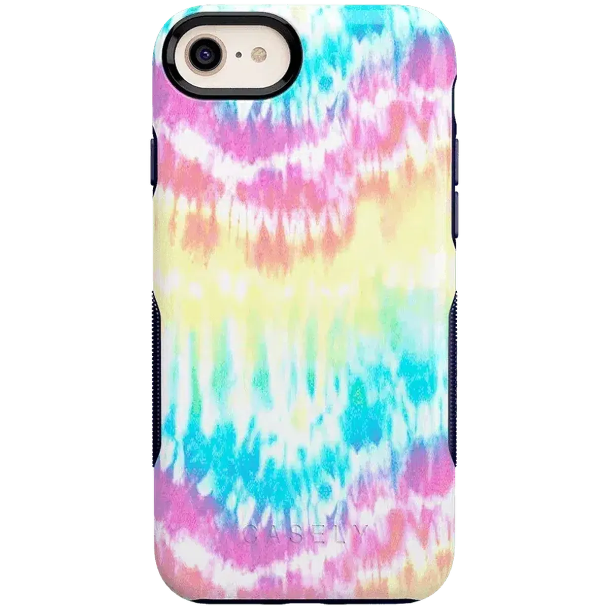 Wild & Free | Classic Rainbow Tie Dye iPhone Case - Image 48